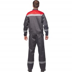 Костюм летний муж. Л20-КБР сер/красн (р.52-54) 182-188 (Арсенал-СП) Костюм летний муж. Л20-КБР сер/красн (р.52-54) 182-188 (Арсенал-СП) - фото 4