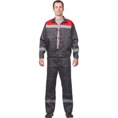 Костюм летний муж. л20-КБР сер/красн (р.60-62) 182-188 (Арсенал-СП) Костюм летний муж. л20-КБР сер/красн (р.60-62) 182-188 (Арсенал-СП) - фото 8