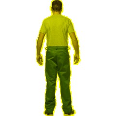 Костюм лет муж (куртка, бр) л16 син/оранж 120-124/158-164 - фото 7