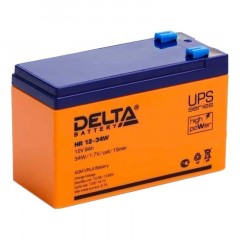 Батарея для ИБП Delta HR 12-34W (12V/9Ah) Батарея для ИБП Delta HR 12-34W (12V/9Ah) - фото 2