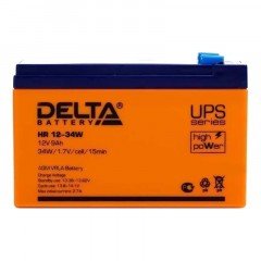 Батарея для ИБП Delta HR 12-34W (12V/9Ah) Батарея для ИБП Delta HR 12-34W (12V/9Ah) - фото 3