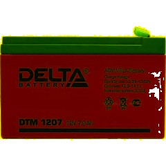 Батарея для ИБП Delta DTM 1207 (12V/7,2Ah) - фото 2