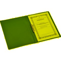 Папка с зажимом 055Z-E синий - фото 6