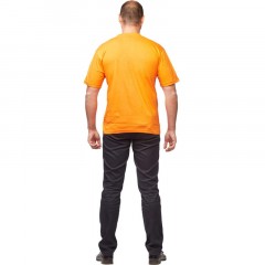 Футболка (160 г.) с кор.рукавом оранж (XL) Футболка (160 г.) с кор.рукавом оранж (XL) - фото 6