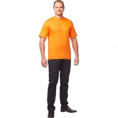 Футболка (160 г.) с кор.рукавом оранж (XL) Футболка (160 г.) с кор.рукавом оранж (XL) - фото 7