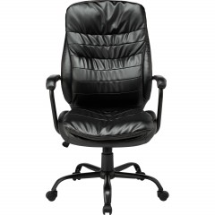 Кресло BN_Dp_EChair-559 TPU кожзам черный, металл черный - фото 2
