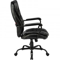 Кресло BN_Dp_EChair-559 TPU кожзам черный, металл черный - фото 3