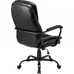 Кресло BN_Dp_EChair-559 TPU кожзам черный, металл черный - фото 4