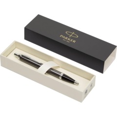 Ручка шариковая  PARKER IM Metal Core Dark Espresso CT синий 1931671 Китай - фото 4