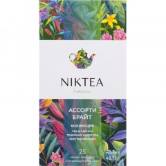 Чай NIKTEA ассорти брайт, 25 пак Чай NIKTEA ассорти брайт, 25 пак - фото 2
