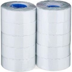 Этикет-лента 22х12 белая волна 1000шт/рул 10рул/уп Этикет-лента 22х12 белая волна 1000шт/рул 10рул/уп - фото 4