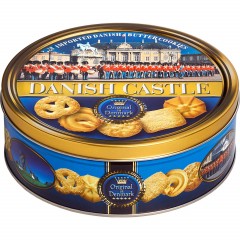 Печенье сдобное Bisquini Замки Дании ж/б, 454г - фото 2