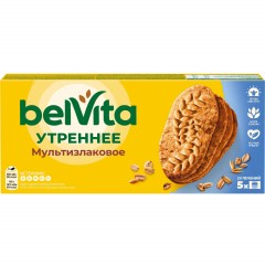 Печенье песочное BelVita Утреннее мульти-злаковое 225 г Печенье песочное BelVita Утреннее мульти-злаковое 225 г - фото 3
