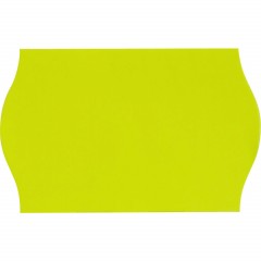 Этикет-лента 26х16 желт волна 1000шт/рул 10рул/уп - фото 2