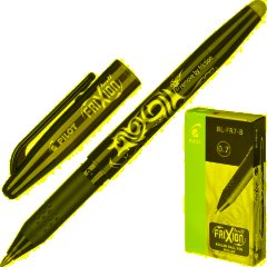 Ручка гелевая PILOT BL-FR7 Frixion резин.манжет черный 0,35мм Япония - фото 2