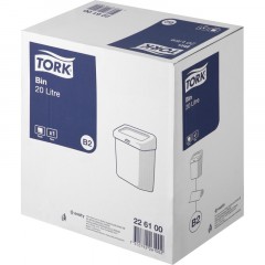 Контейнер для мусора, 20 л, TORK (Система B2), белый, 43х32,2х 20,5 см, без крышки, 226100 Контейнер для мусора, 20 л, TORK (Система B2), белый, 43х32,2х 20,5 см, без крышки, 226100 - фото 8