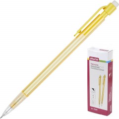 Карандаш механический Attache Economy, 0,7мм желтый - фото 3