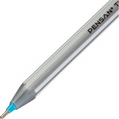 Набор шариковых ручек неавт. PENSAN TRIBALL набор8цв,1,0,масл,1003/PVC8 - фото 4