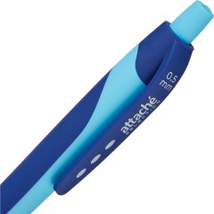 Ручка шариковая автомат. Attache Selection Sporty гол.к,0,5,син,масл - фото 4