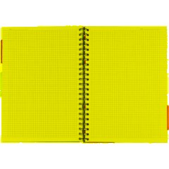 Бизнес-тетрадь 140л,кл,А4,SPIRAL BOOK Синий,евроспир,обл.пласт,раздел.84101 - фото 8