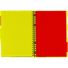 Бизнес-тетрадь 140л,кл,А4,SPIRAL BOOK Синий,евроспир,обл.пласт,раздел.84101 - фото 11