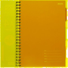 Бизнес-тетрадь 140л,кл,А4,SPIRAL BOOK Салатовый,евросп,обл.пл,раздел.84102 - фото 5