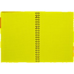 Бизнес-тетрадь 140л,кл,А4,SPIRAL BOOK Салатовый,евросп,обл.пл,раздел.84102 - фото 8
