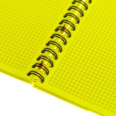 Бизнес-тетрадь 140л,кл,А4,SPIRAL BOOK Салатовый,евросп,обл.пл,раздел.84102 - фото 13