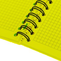 Бизнес-тетрадь 140л,кл,А4,SPIRAL BOOK Серый,евроспир,обл.пласт,раздел.84103 - фото 12