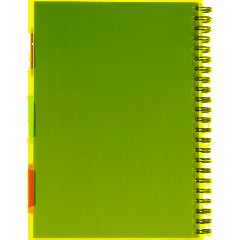 Бизнес-тетрадь 140л,кл,А4,SPIRAL BOOK Розовый,евроспир,обл.пласт,разд.84105 - фото 13