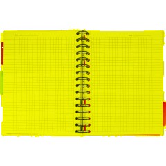 Бизнес-тетрадь 140л,кл,А5,SPIRAL BOOK Синий,евроспир,обл.пласт,раздел.84113 - фото 7