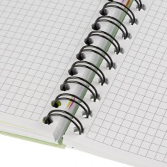 Бизнес-тетрадь 140л,кл,А6,SPIRAL BOOK Салатовый,евросп,обл.пл,раздел.84114 Бизнес-тетрадь 140л,кл,А6,SPIRAL BOOK Салатовый,евросп,обл.пл,раздел.84114 - фото 14