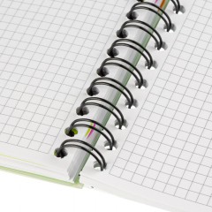 Бизнес-тетрадь 140л,кл,А6,SPIRAL BOOK Розовый,евроспир,обл.пласт,разд.84117 Бизнес-тетрадь 140л,кл,А6,SPIRAL BOOK Розовый,евроспир,обл.пласт,разд.84117 - фото 13