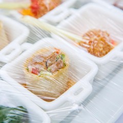 Пленка пищевая п/э 45см х 200м 7мкм прозрачная Пленка пищевая п/э 45см х 200м 7мкм прозрачная - фото 3