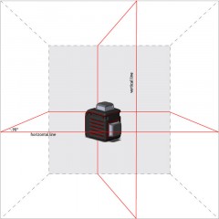 Нивелир лазерный ADA CUBE 2-360 PROFESSIONAL EDITION - фото 4