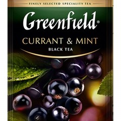 Чай Greenfield Currant and Mint черный фольгир. 25пак/уп 1249-10 - фото 2