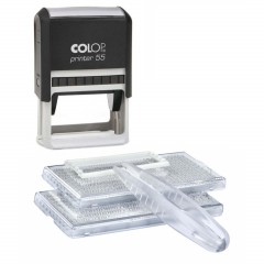Штамп самонаборный 10/8стр.Pr.55-Set-F 40х60мм рам.(аналог 4927/DB)Colop Штамп самонаборный 10/8стр.Pr.55-Set-F 40х60мм рам.(аналог 4927/DB)Colop - фото 2