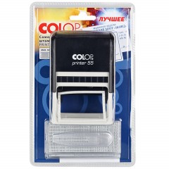 Штамп самонаборный 10/8стр.Pr.55-Set-F 40х60мм рам.(аналог 4927/DB)Colop Штамп самонаборный 10/8стр.Pr.55-Set-F 40х60мм рам.(аналог 4927/DB)Colop - фото 3