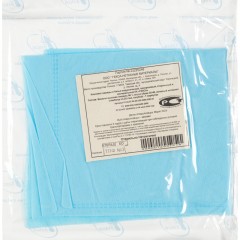 Бахилы стерил., нетканные пл.25 высокие 55см 1пар/уп  Гекса - фото 2