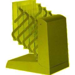 Буклетница Стойка Attache складная для печ. прод., 5 карманов А4, мобильная - фото 3