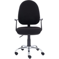 Кресло БМФ Easy Chair 223 PC ткань черная С11, хром - фото 4