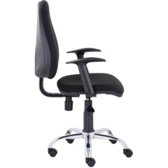 Кресло БМФ Easy Chair 223 PC ткань черная С11, хром - фото 5