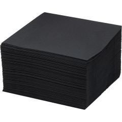 Салфетки бумажные 2-сл. 33х33 черные 200 шт./уп - фото 4