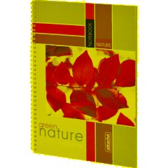 Бизнес-тетрадь Attache,96л,клет,А4,спир,обл.мел.карт - фото 2