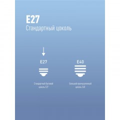 Лампа светодиодная Космос 30W E27 6500k хол.бел. HW - фото 7