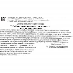 Конфеты шоколадные Маленькое чудо, сливочное 206 г Конфеты шоколадные Маленькое чудо, сливочное 206 г - фото 3
