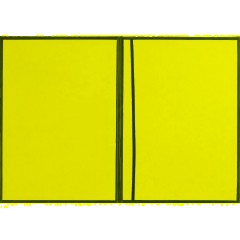 Папка адресная бумвинил А4 (объемная) Поздравляем с виньеткой синяя - фото 2