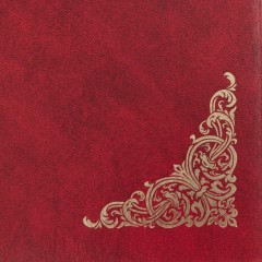 Папка адресная бумвинил А4 (объемная) С Юбилеем с виньеткой бордовая Папка адресная бумвинил А4 (объемная) С Юбилеем с виньеткой бордовая - фото 3
