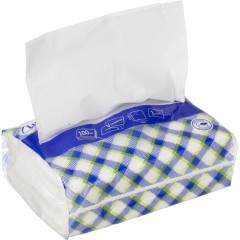 Салфетки бумажные Luscan NonStop 1слбелые цел1/4 слож100л/пач - фото 4