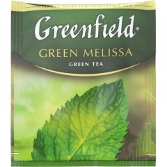 Чай Greenfield Green Melissa зеленый фольгир.25пак/уп 0435-10 Чай Greenfield Green Melissa зеленый фольгир.25пак/уп 0435-10 - фото 3